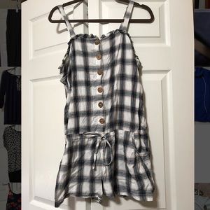 Plaid jumper